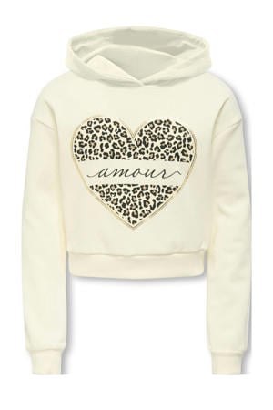 hoodie ecru