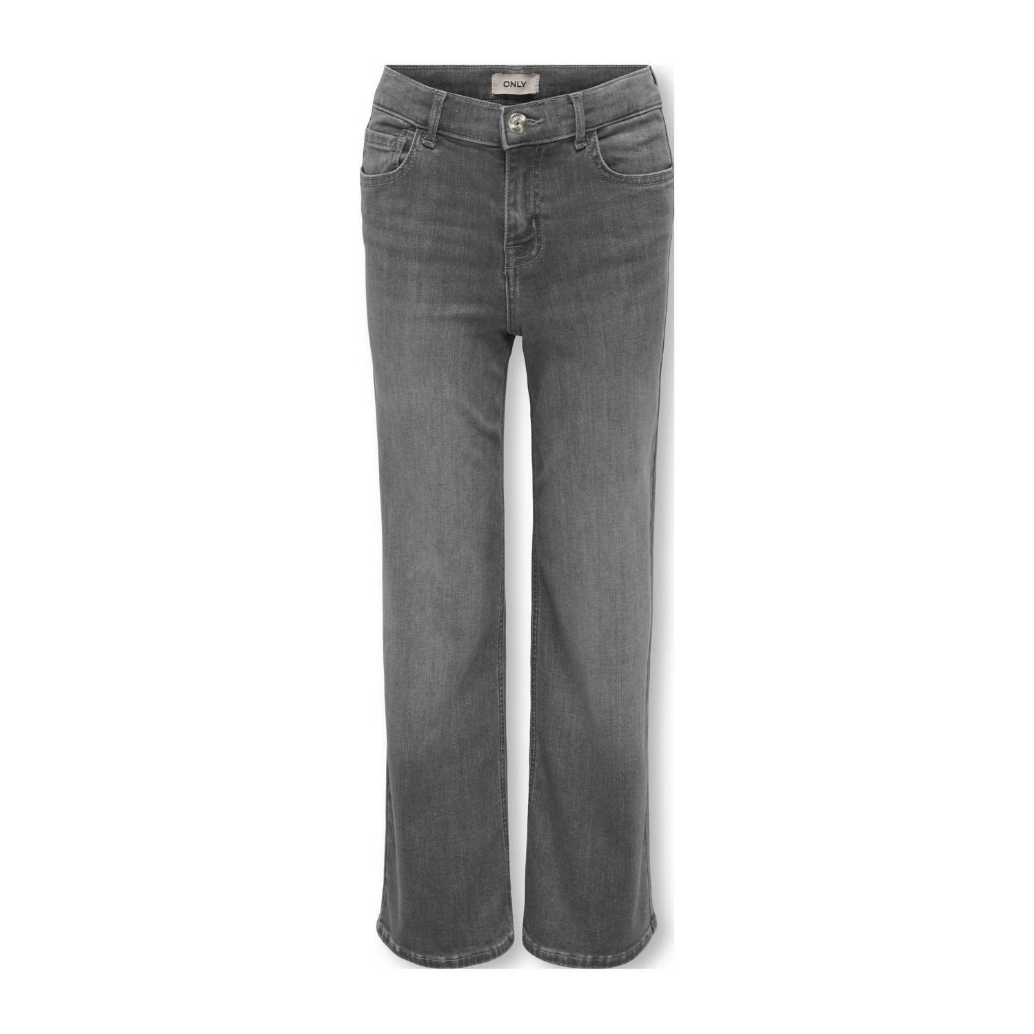 ONLY KIDS GIRL wide leg jeans grey denim