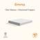 Emma One matras bundel + Diamond topper 120x200