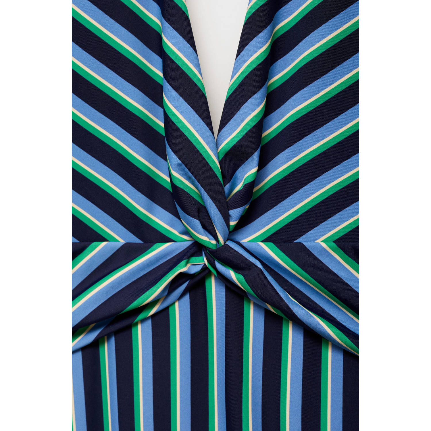 Mango halterbadpak blauw groen