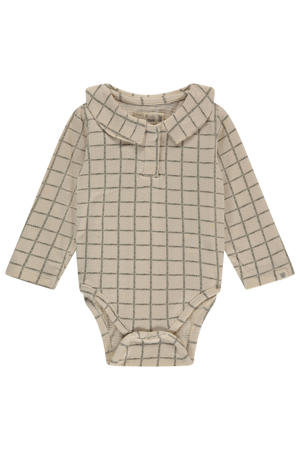 romper ecru/zwart