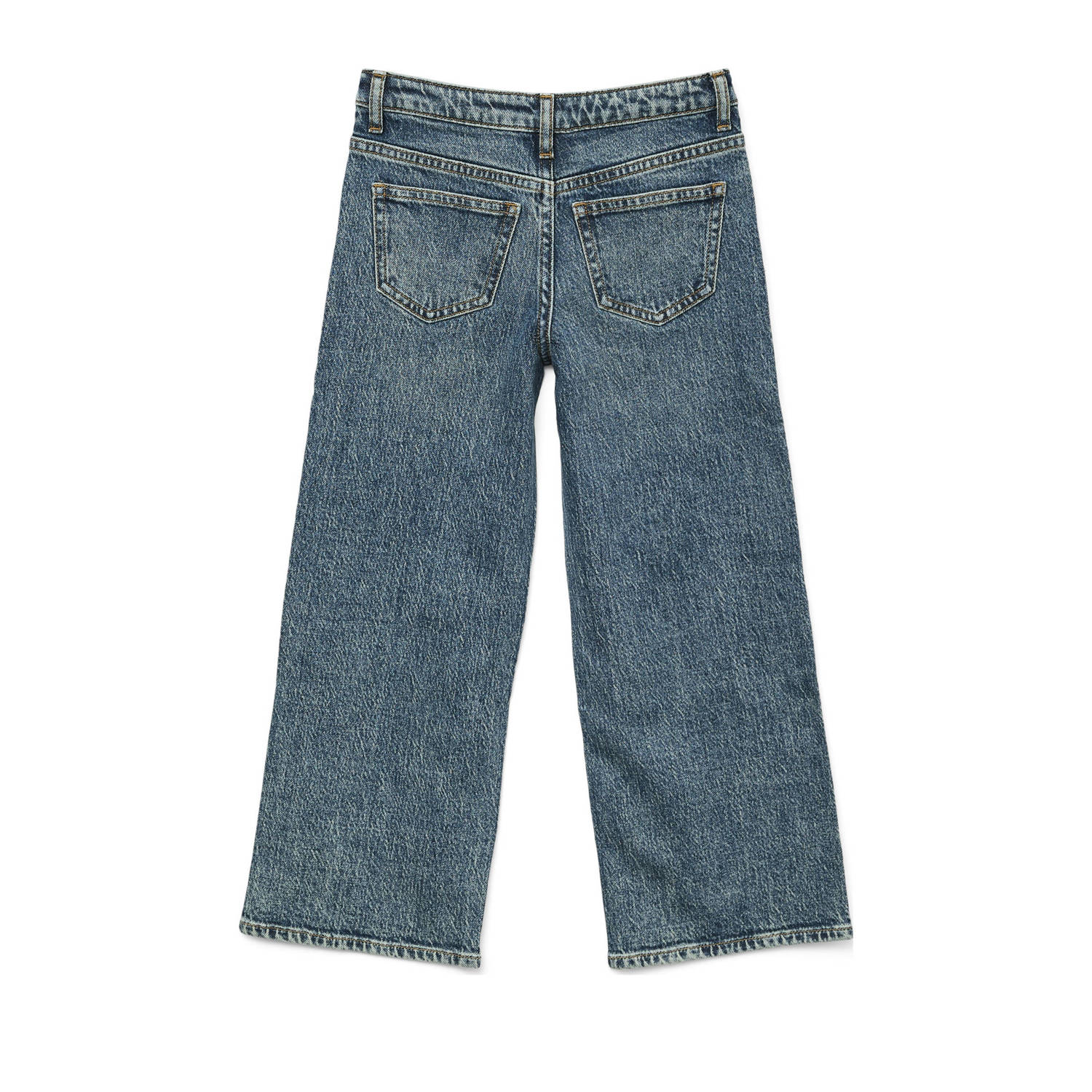 VERO MODA GIRL wide leg jeans medium blue denim