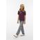 VERO MODA GIRL high waist straight leg jeans grey denim
