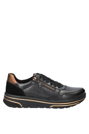 Sapporo 3.0 leren sneakers zwart