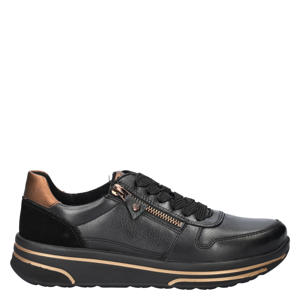 Sapporo 3.0 leren sneakers zwart
