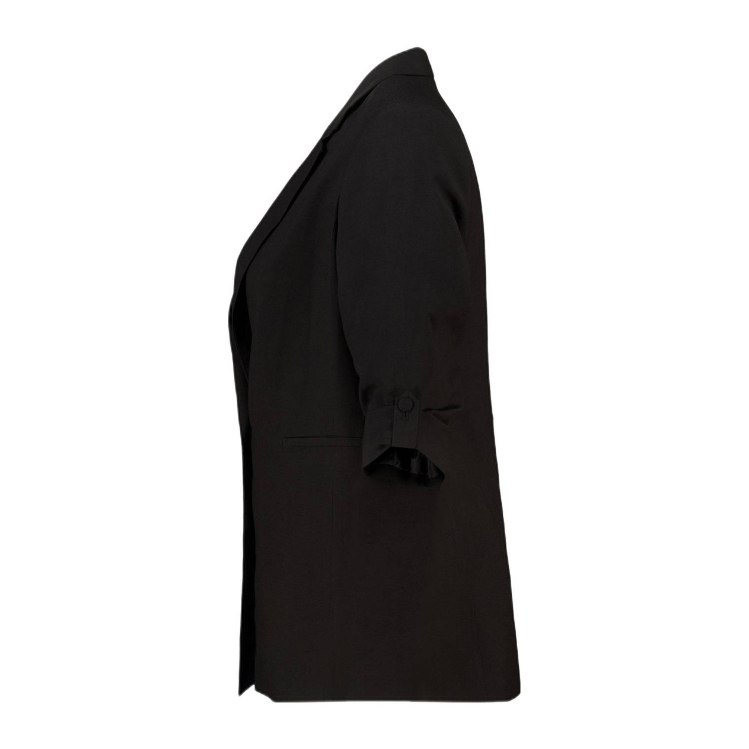 MS Mode regular blazer zwart