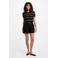 Morgan regular high waist casual short zwart