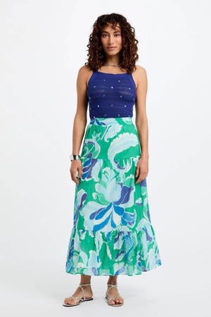 midi rok groen