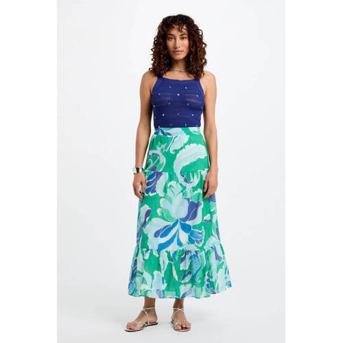 Morgan midi rok groen afbeelding