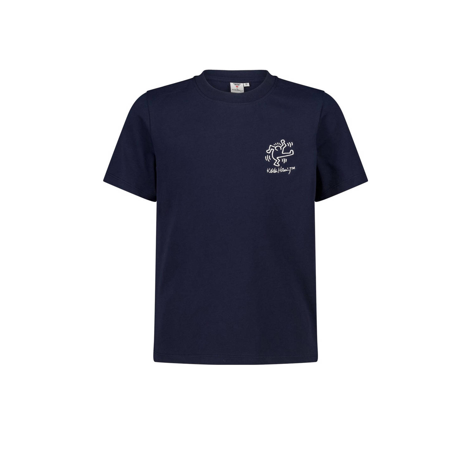 America Today T-shirt donkerblauw