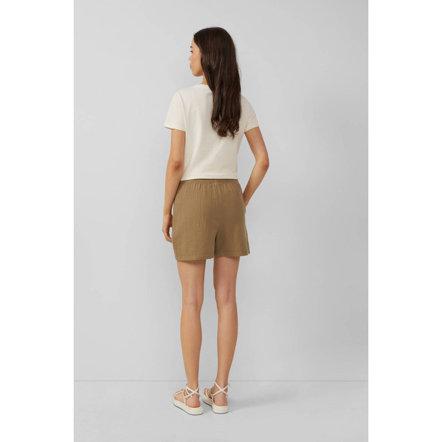 Q S by s.Oliver straight regular waist casual short