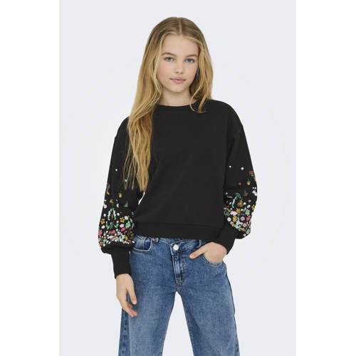 KIDS ONLY GIRL sweater zwart afbeelding