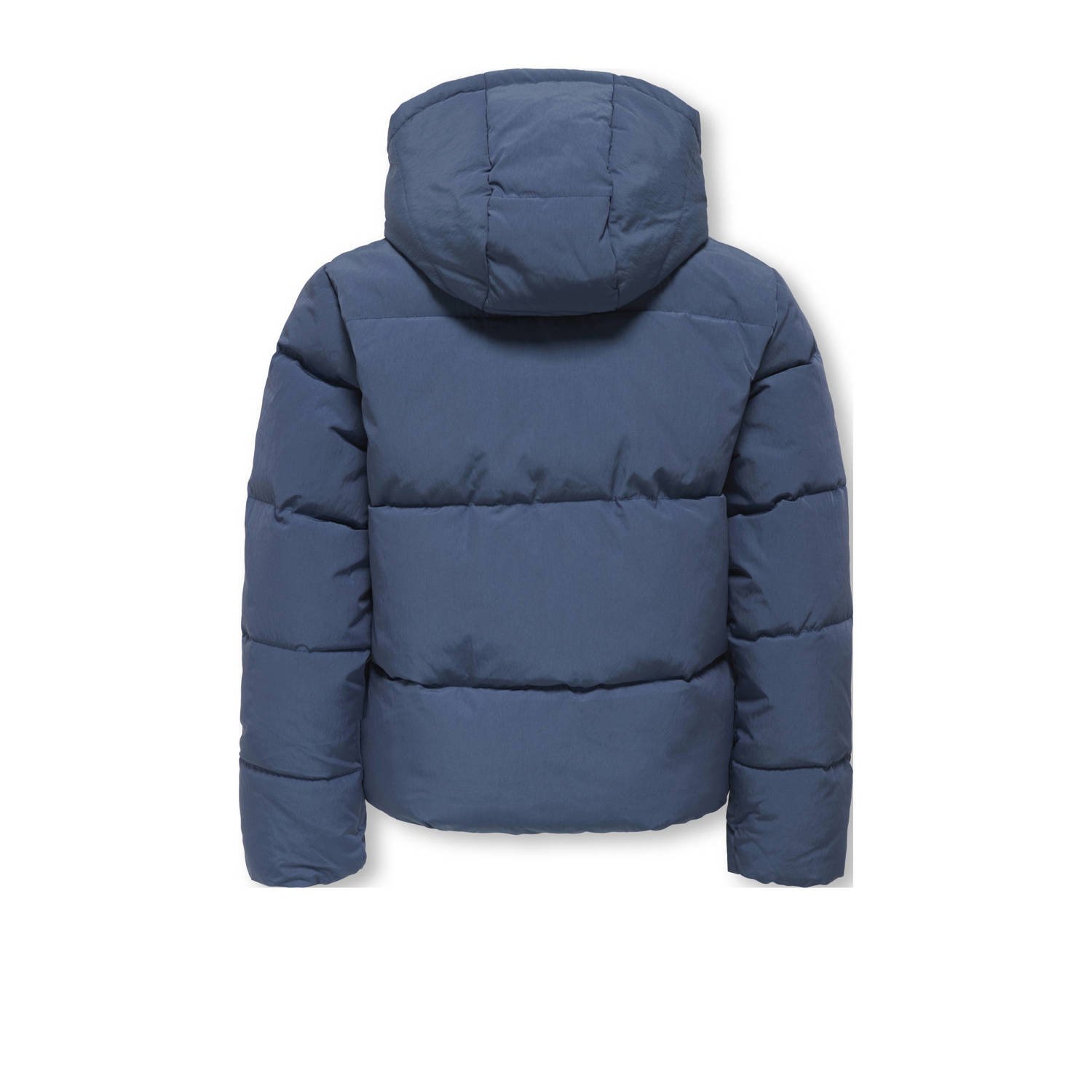ONLY KIDS GIRL gewatteerde jas blauw