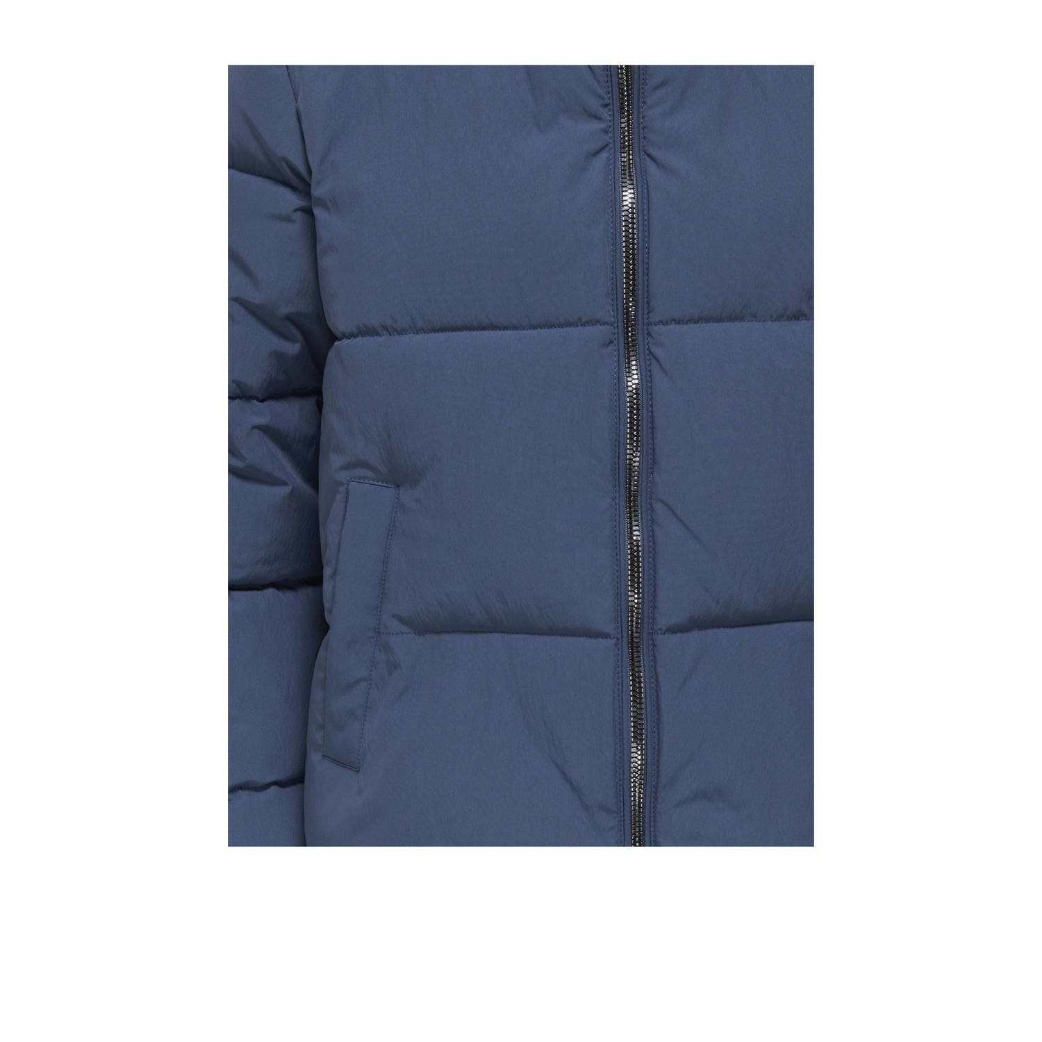 ONLY KIDS GIRL gewatteerde jas blauw