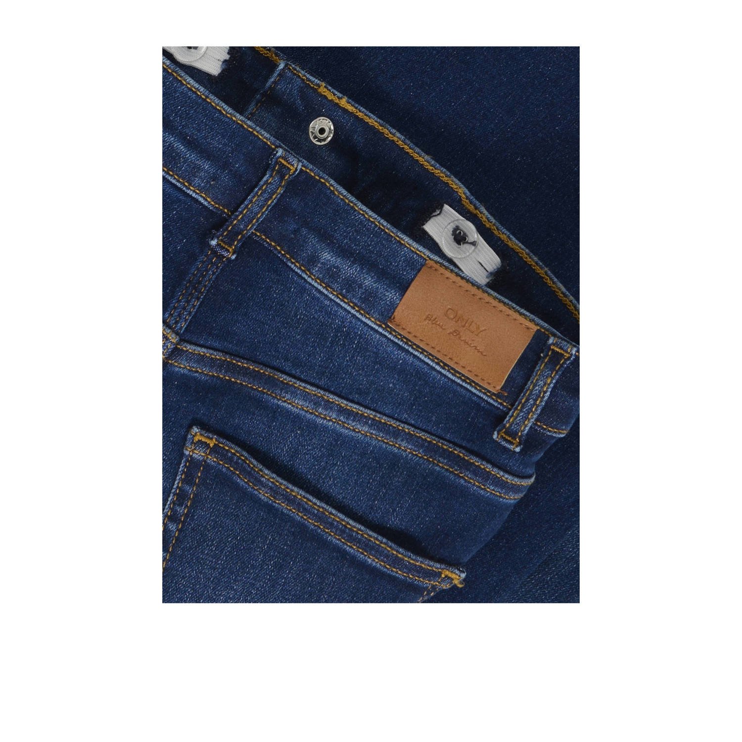 ONLY KIDS GIRL wide leg jeans dark blue denim