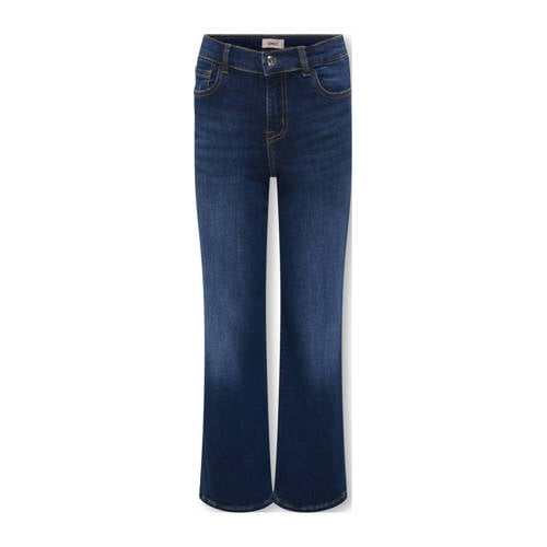 KIDS ONLY GIRL wide leg jeans dark blue denim afbeelding