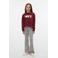 VERO MODA GIRL sweater donkerrood
