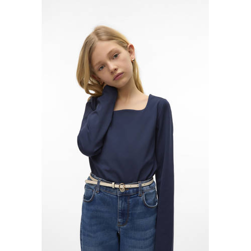 VERO MODA GIRL blousetop donkerblauw afbeelding