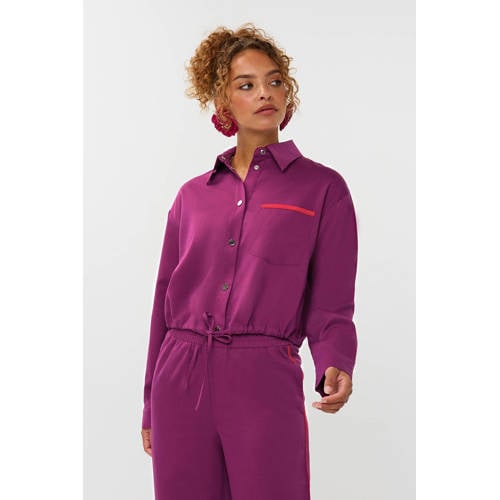 Ydence blouse paars afbeelding