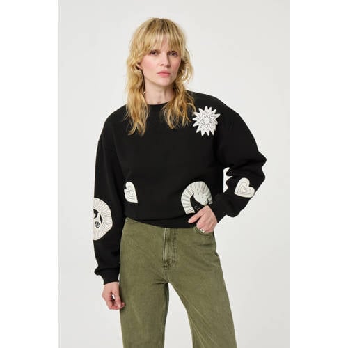 Fabienne Chapot sweater zwart afbeelding