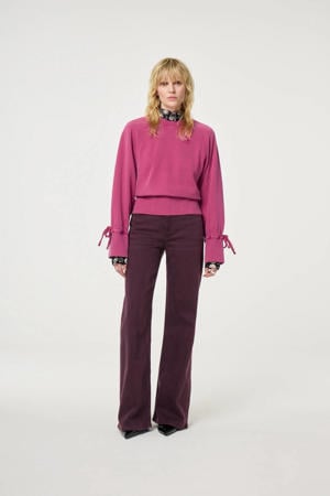 high waist wide leg jeans