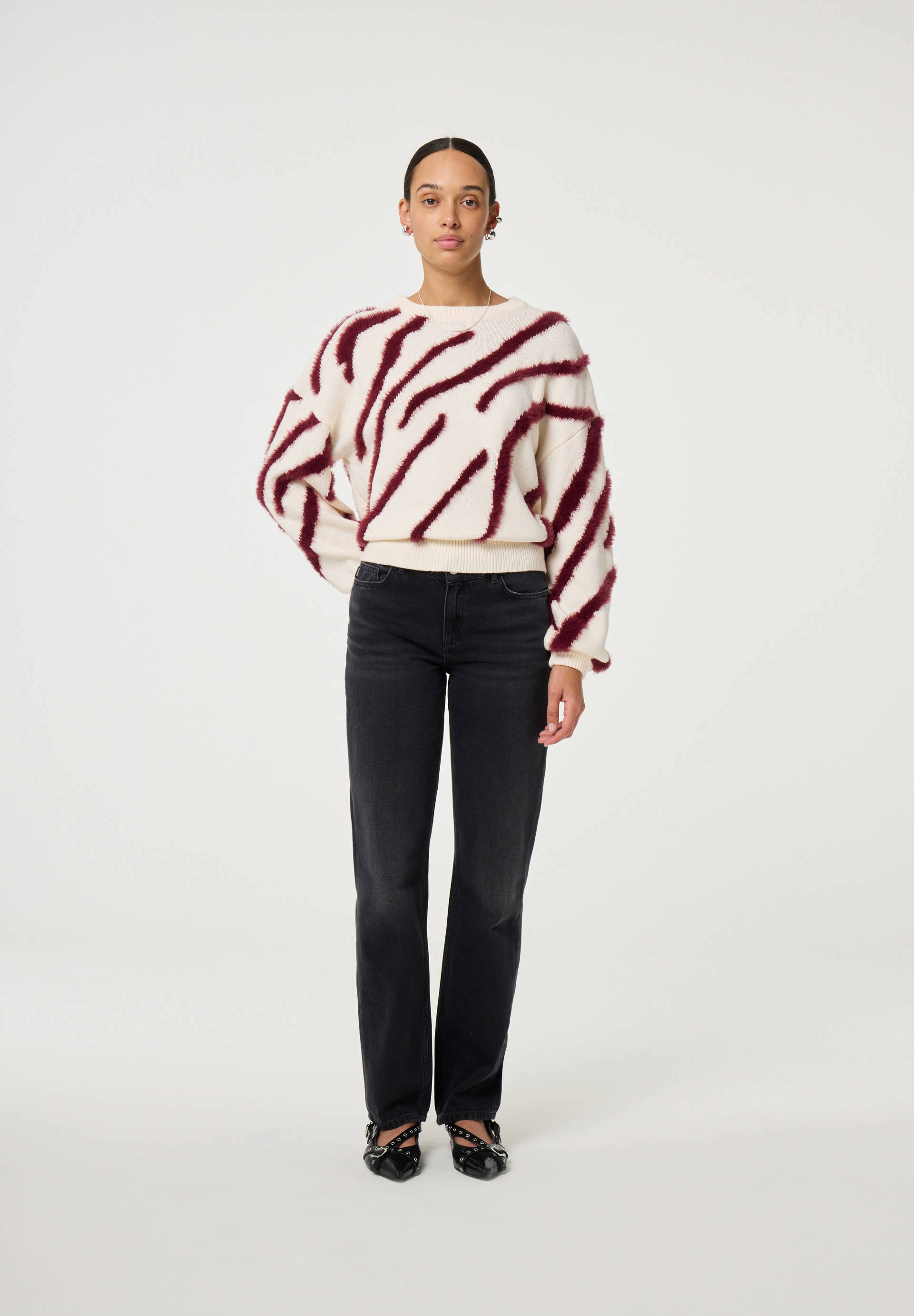 PETER HAHN Jupe mi-longue Dames T EU 44 bleu style décontracté