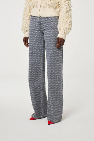 high waist wide leg jeans