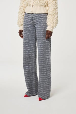 high waist wide leg jeans
