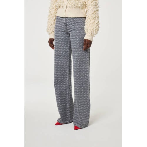 Fabienne Chapot high waist wide leg jeans afbeelding