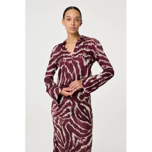 Fabienne Chapot blouse donkerrood afbeelding