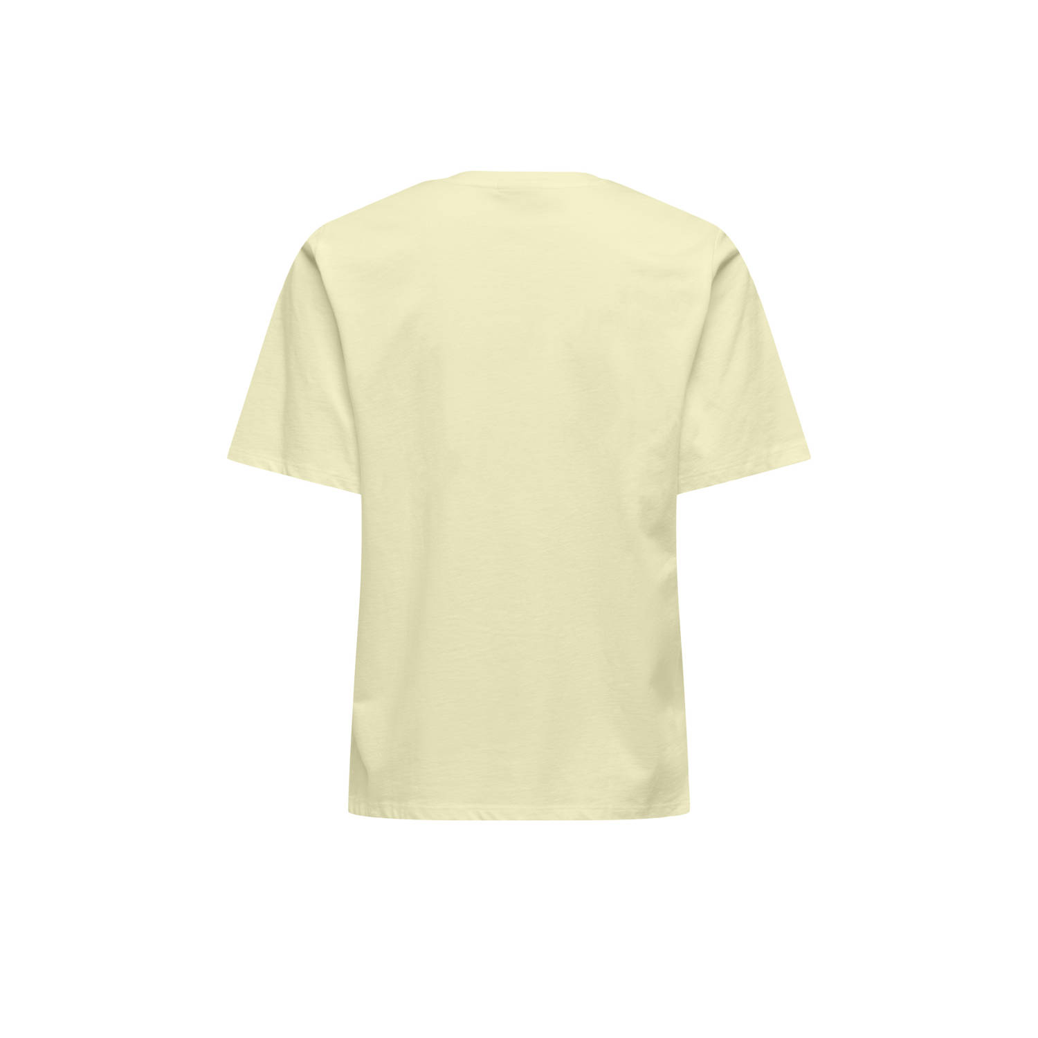 JDY T-shirt lichtgeel