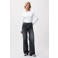 Catwalk Junkie high waist wide leg jeans grey denim