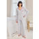 Chelsea Peers pyjama set lichtblauw/roze