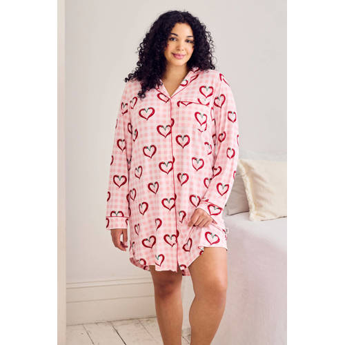 Chelsea Peers nachthemd roze/rood afbeelding