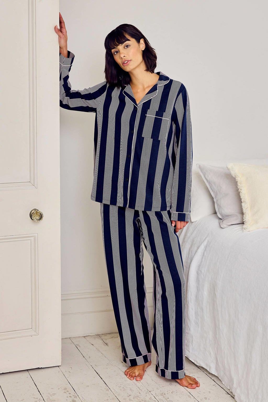 Chelsea Peers pyjama set donkerblauw