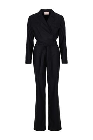 jumpsuit donkerblauw met lurex