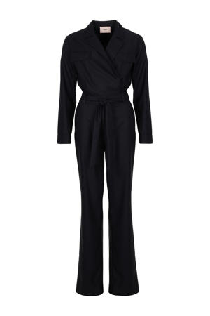 jumpsuit donkerblauw met lurex