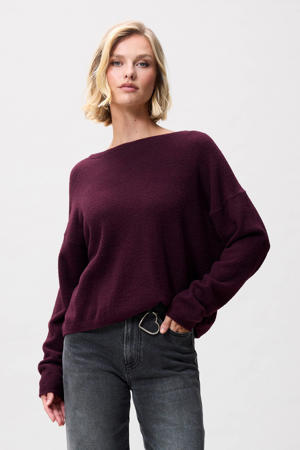 sweater donkerrood