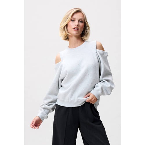 Catwalk Junkie sweater lichtgrijs afbeelding