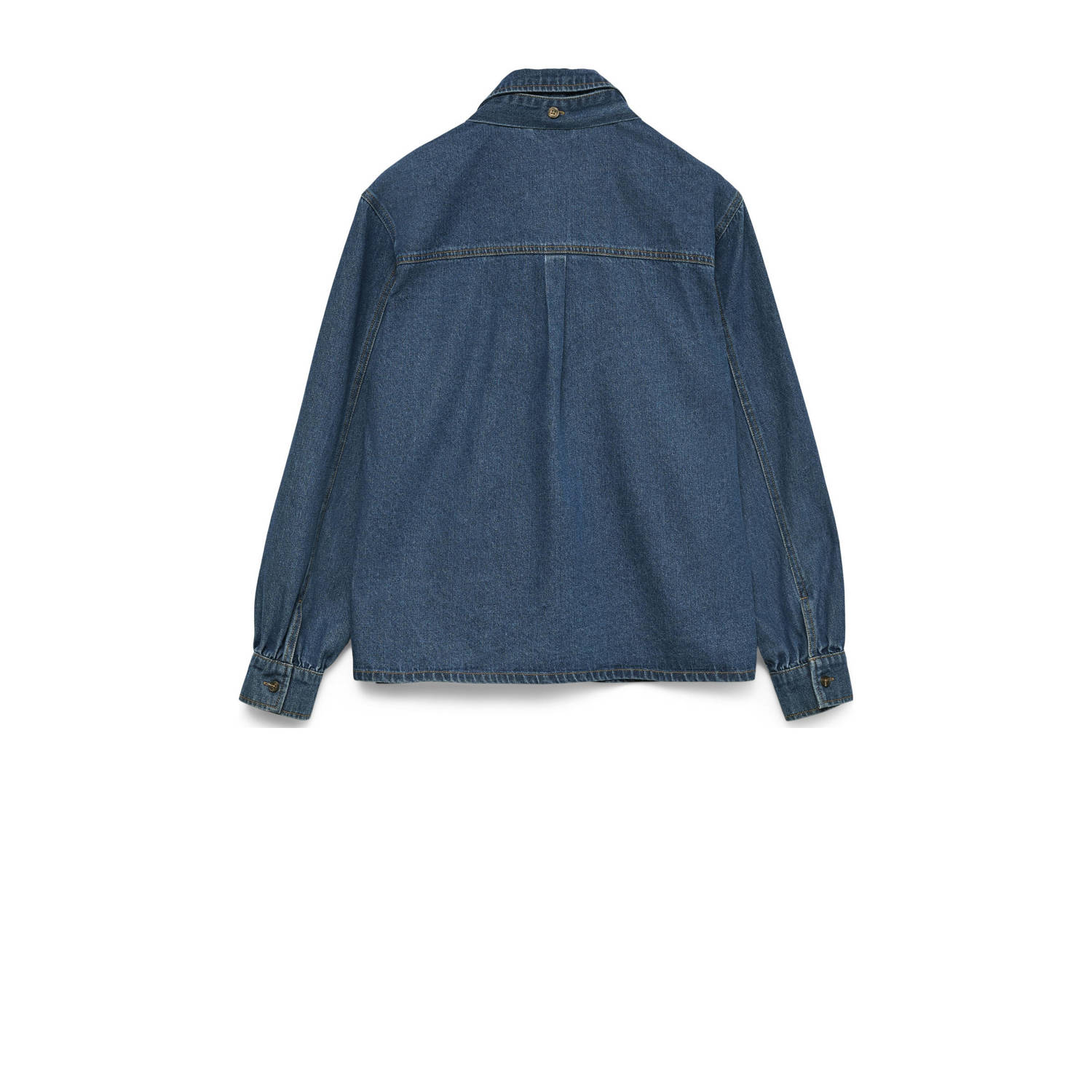 VERO MODA denim blouse medium blue denim