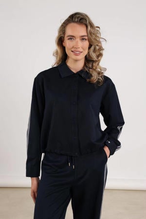 blouse donkerblauw