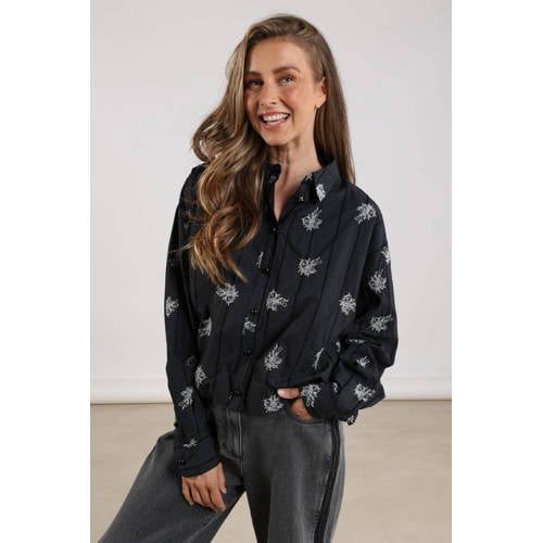 NUKUS blouse zwart afbeelding