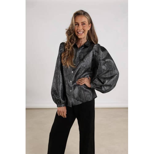 NUKUS blouse zwart afbeelding