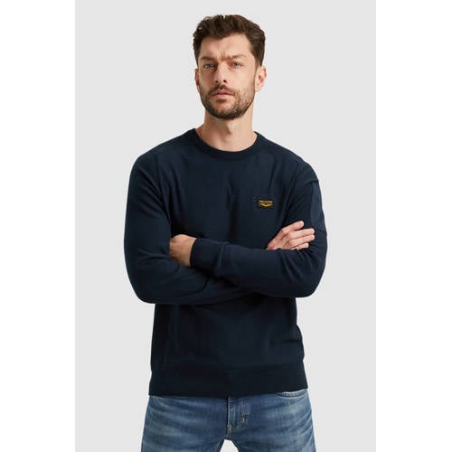 PME Legend gebreide trui donkerblauw afbeelding