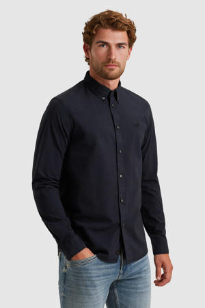regular casual overhemd AMERICAN CLASSIC donkerblauw
