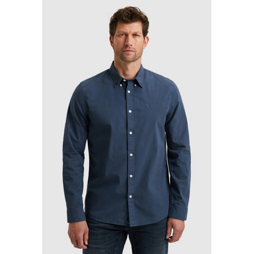 PME Legend regular casual overhemd AMERICAN CLASSIC donkerblauw afbeelding