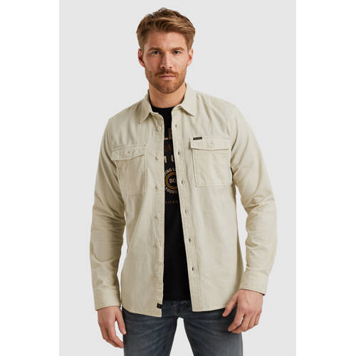 PME Legend overshirt ecru afbeelding