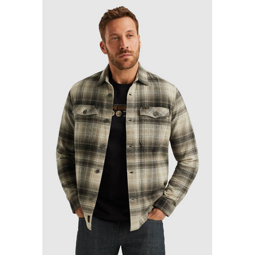 PME Legend overshirt lichtbruin afbeelding