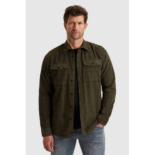 PME Legend overshirt donkergroen afbeelding