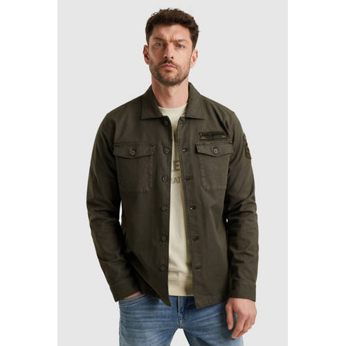 PME Legend overshirt kaki afbeelding
